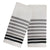 Popular Home 2-Piece Thin Stripes Fouta Kitchen Towel Set, 16x28 Inches
