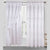 Alice Floral Embroidered Panel With Valance and Backing, 55x84 Inches