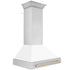 ZLINE 36" Autograph Stainless Wall Range Hood, 8654STZ-WM36-G