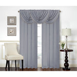 Rosario Rod Pocket Room Darkening Window Panel and Valance Treatments, All Sold Separately