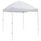 Just Relax Compact Travel Ready Canopy Tent With Case, White, 10x10 Feet