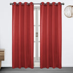 Brook Metallic Lurex Sheer Grommet Window Panel, 54x90 Inches