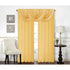 Rosario Rod Pocket Room Darkening Window Panel and Valance Treatments, All Sold Separately