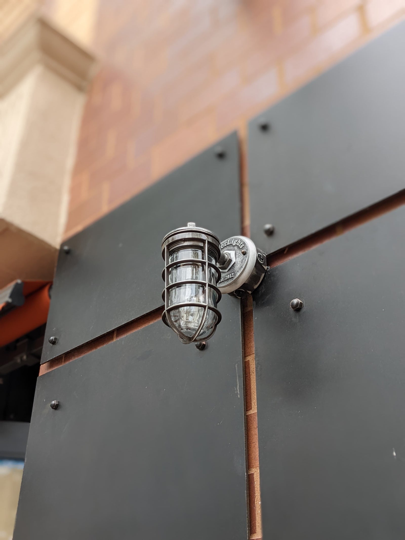 Outdoor wall sconce - Vintage porch light - The Pavilion