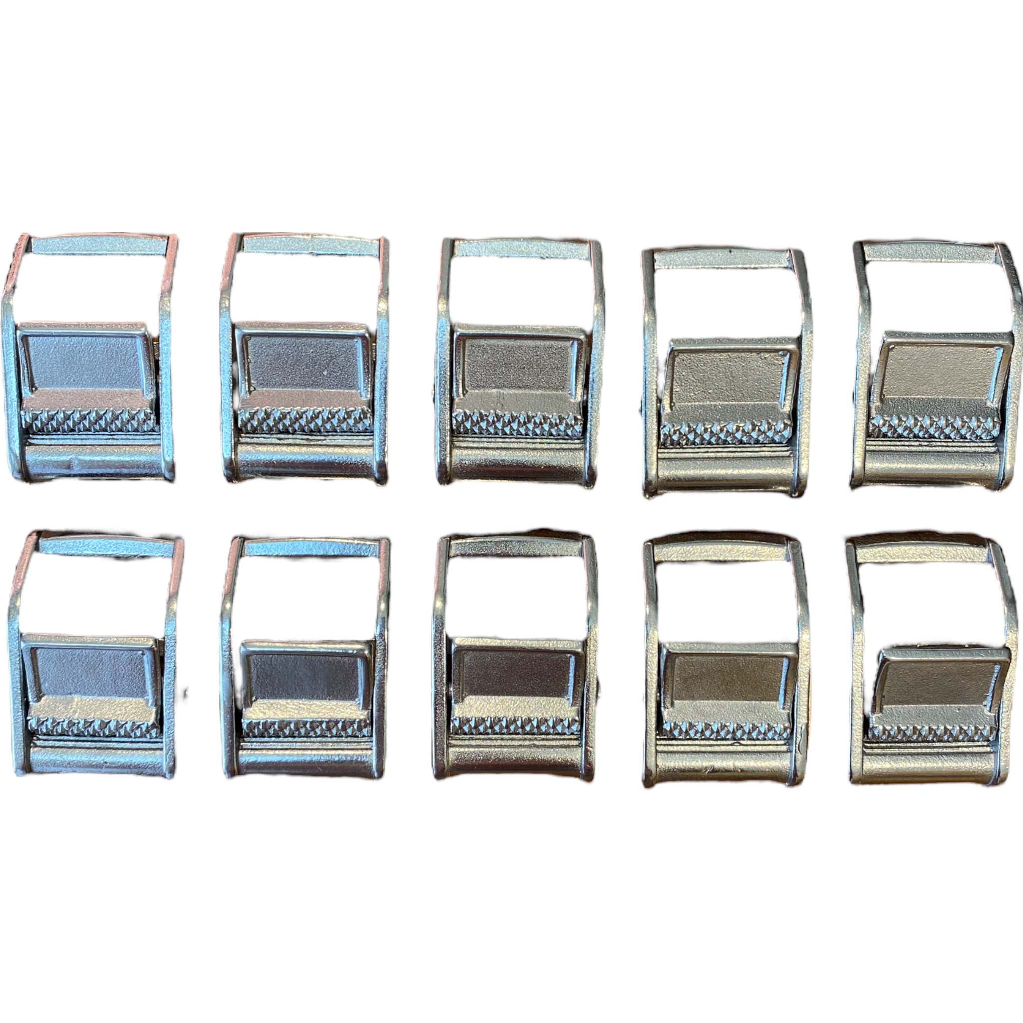 1" Stainless Steel Cam Buckle Tie Down 10 PACK | 1CBSSX10