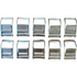 1" Stainless Steel Cam Buckle Tie Down 10 PACK | 1CBSSX10