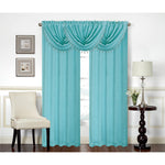 Rosario Rod Pocket Room Darkening Window Panel and Valance Treatments, All Sold Separately