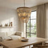 Hatfield 4-Light Bohemia Style Wood Beaded Chandelier