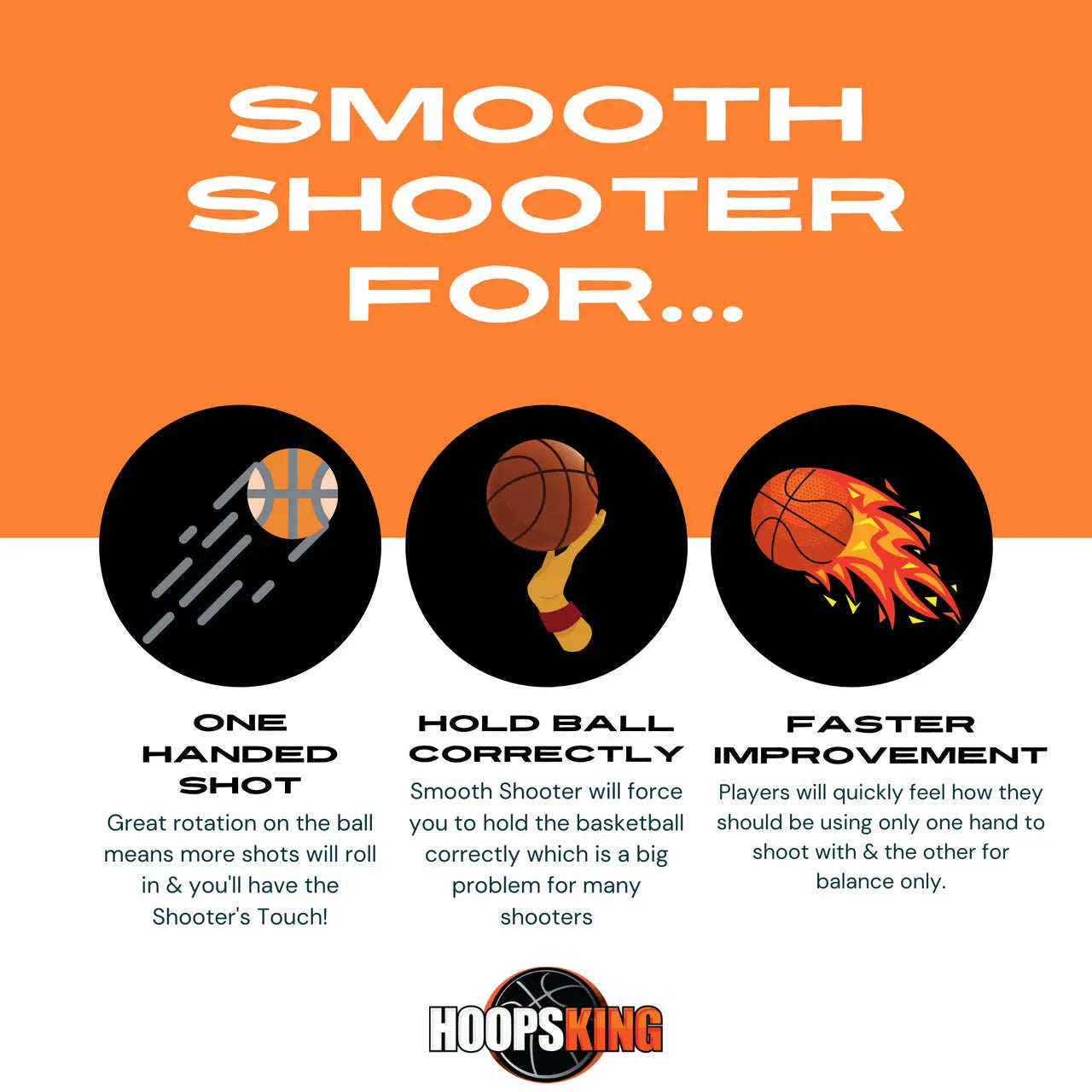 Smooth Shooter (Off Hand) - Basketball Shooting Aids