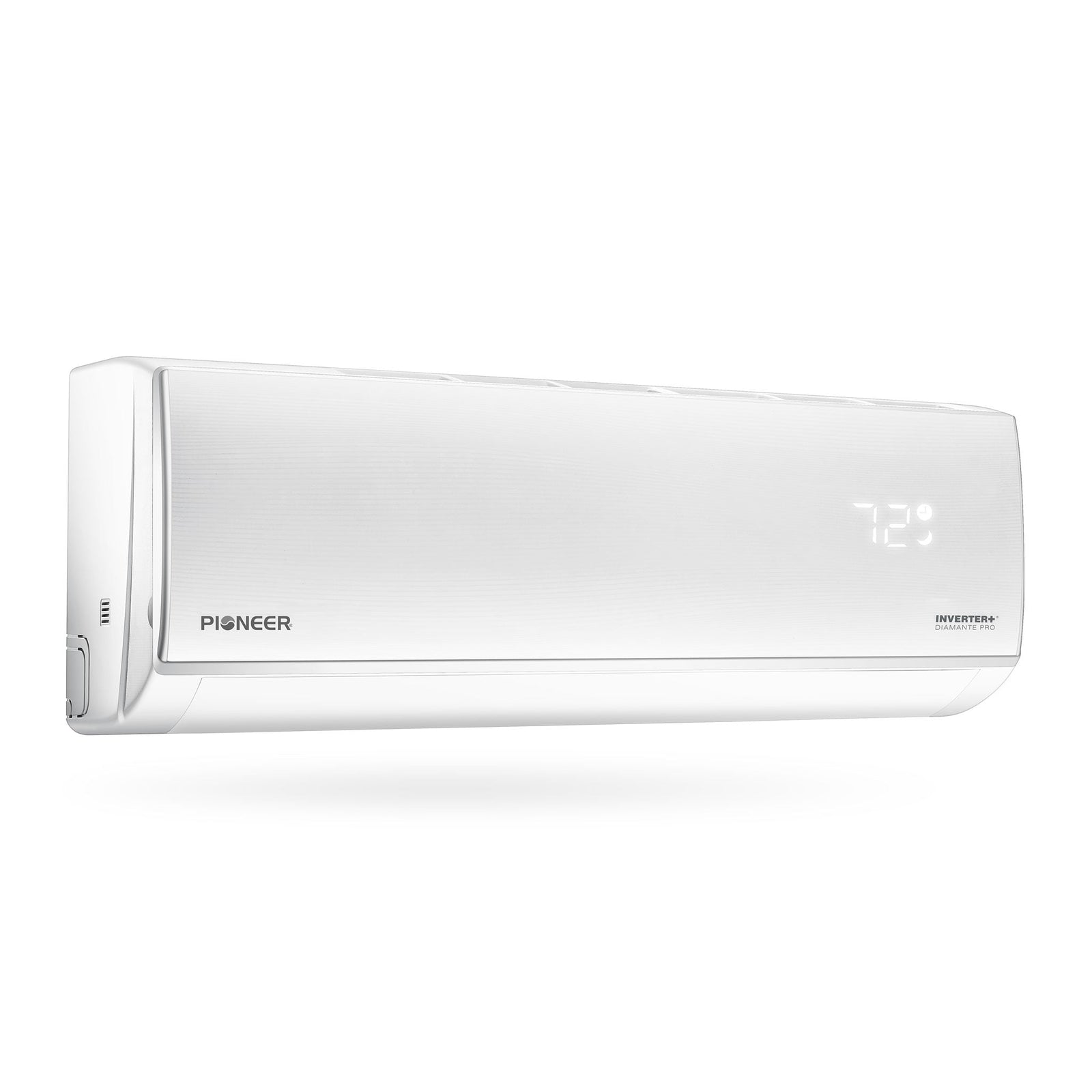 Pioneer® Diamante Pro™ 12,000 BTU 20 SEER2 230V High-Wall Ductless Mini-Split Air Conditioner Inverter Heat Pump with 16 Ft. Kit