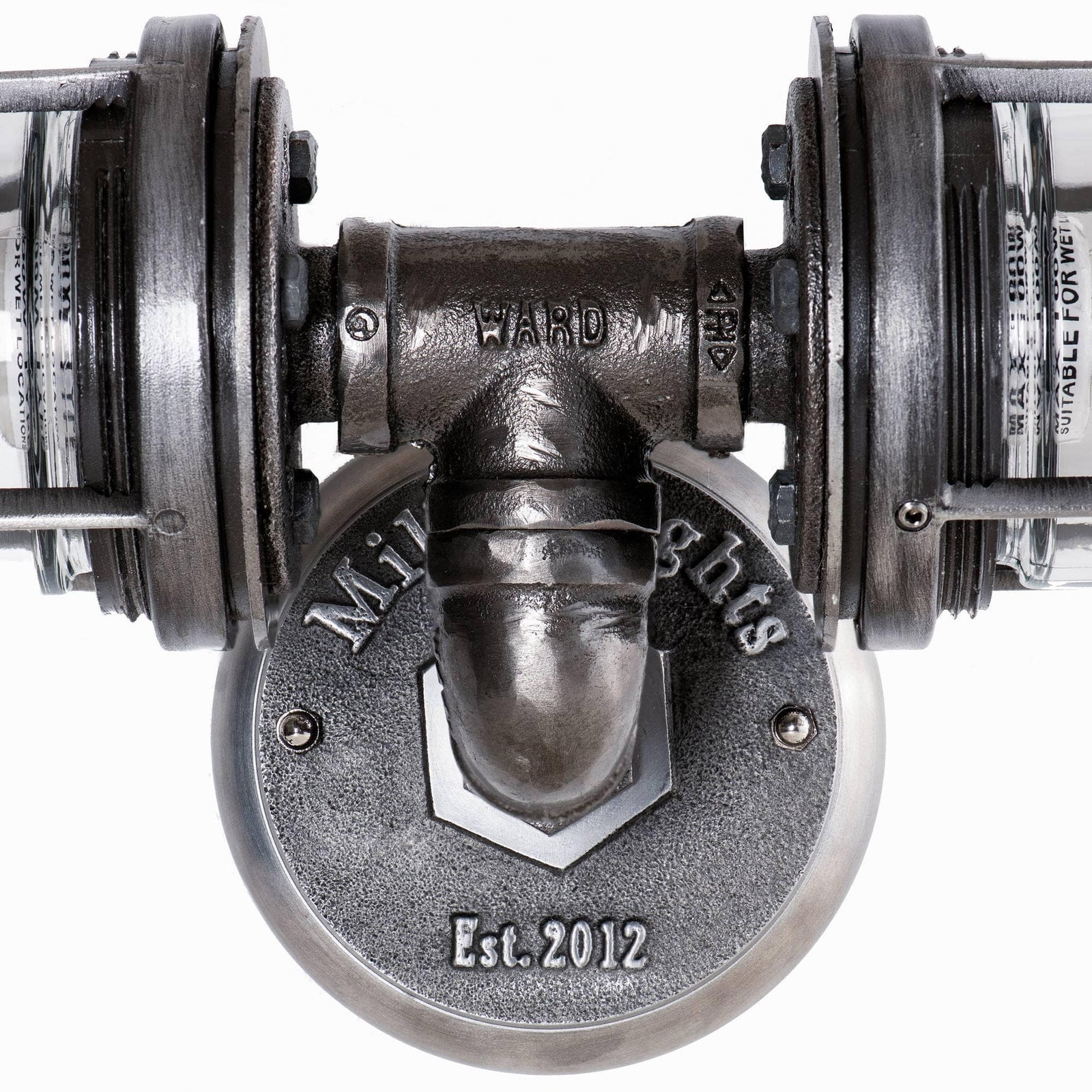 Rustic Industrial Bathroom Vanity Lighting - The Joker