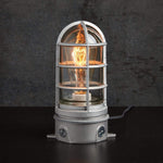 Raw Industrial Cage Lamp with Edison Bulb - The Mythic Cage