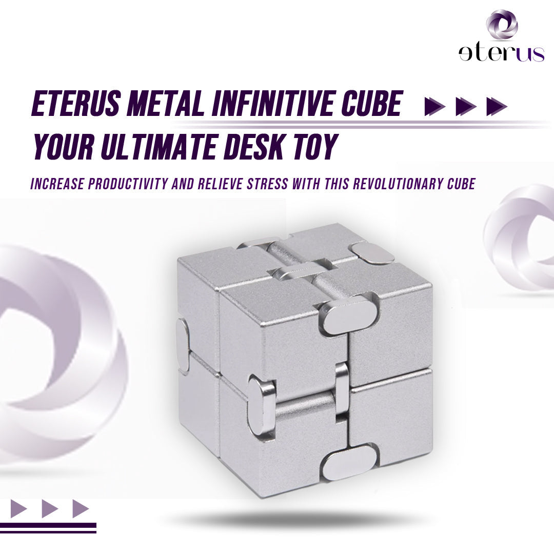 Metal Infinitive Cube Stress-Relieving Gadget