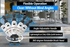 Prolux PLCC430BN Cordless Commercial Micro Dual Brush Floor Cleaner, Scrubber and Buffer