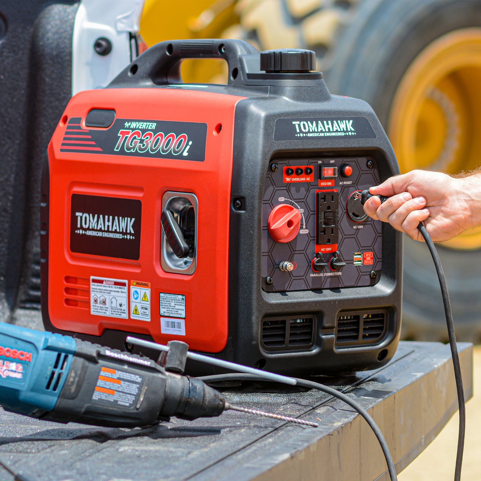 3000 Watt Inverter Generator Super Quiet Portable Gas Power Professional Use - Camo Special Edition