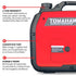 3000 Watt Inverter Generator Super Quiet Portable Gas Power Professional Use