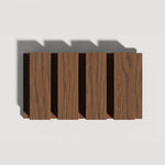 Exterior Wood-Look Composite Slat Panel Samples