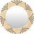 Ipilan Moonj Grass Starburst Round Mirror