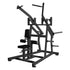 Excel Iso-Lateral Wide Pulldown - Muscle D Fitness - Plate Load Lat Pulldown - Piston Assisted Seat Adjustment - Plate Storage Pegs