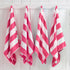 Cotton Velour Cabana Stripe Beach Towel - Novia Collection
