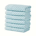 Cotton Diamond Waffle Weave Bath Towel Set - Grayson Collection