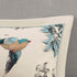 7 Piece Printed Cotton Twill Comforter Set with Embroidered Pillows - Khaki, Queen