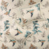 7 Piece Printed Cotton Twill Comforter Set with Embroidered Pillows - Khaki, Queen