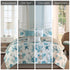 Aqua Cotton Sateen Quilt Set with Coastal Motifs - 6 Piece Full/Queen
