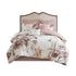 Blush Cotton Printed Comforter Set with Hypoallergenic Filling - King
