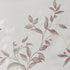 Burnout Printed Curtain Panel with Silver Grommets - Semi-Sheer
