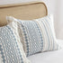 Cotton Printed Duvet Cover Set with Chenille - Full/Queen