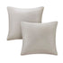 Embroidered 8 Piece Comforter Set with Hypoallergenic Fill - Neutral King