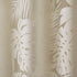 Palm Leaf Burnout Window Sheer Curtain with Palm Leaf Design - Natural