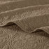 Reversible Quilt Set with Antimicrobial Treatment - Mocha