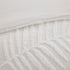 Tufted Cotton Chenille Palm Comforter Set with Palm Leaf Design - Off White