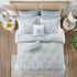 White King Duvet Cover Mini Set with Seashell Embroidery