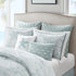 White King Duvet Cover Mini Set with Seashell Embroidery