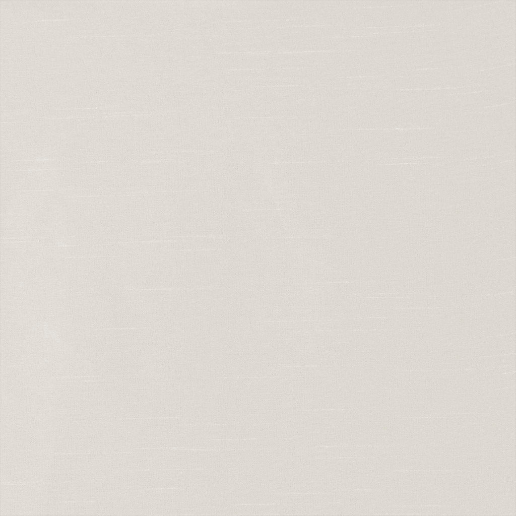 White Twist Tab Lined Window Curtain Panel with Privacy Lining - 50