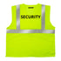 Printed Hi-Vis Mesh Safety Vest with 2” Reflective Strips and Pocket - Lime