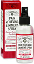 J.R. Watkins Natural Pain-Relieving Liniment Spray | Menthol & Camphor - 4 oz
