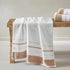 Decorative Cotton Stripe Bath Towel Set - Noelle Collection