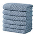 Cotton Diamond Waffle Weave Bath Towel Set - Grayson Collection
