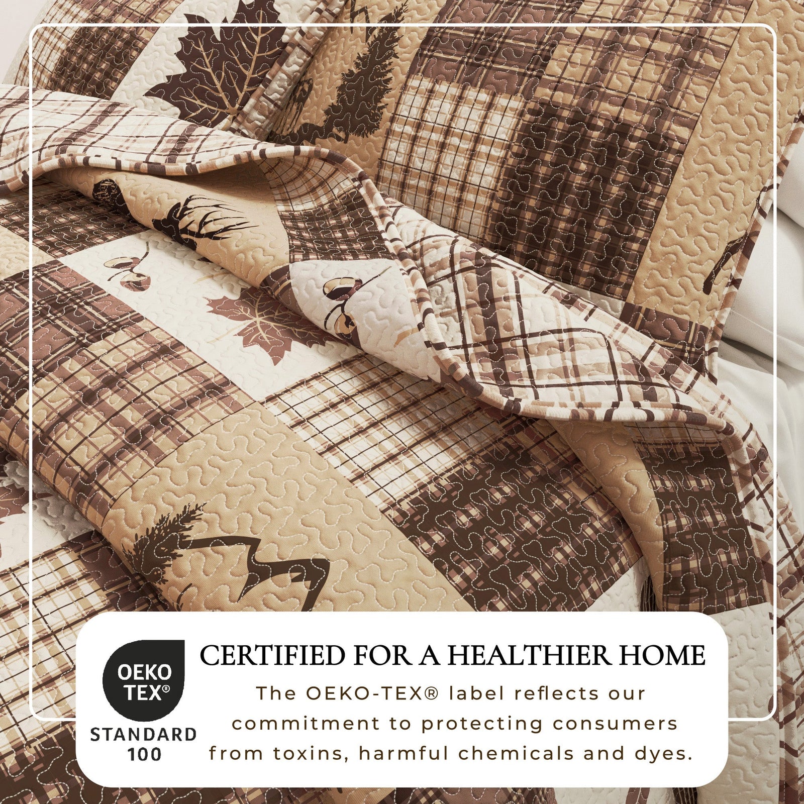 Redwood Lodge 3 Piece Quilt Set