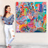 Canvas Print: "Kaleidoscopic Voyage II"