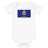 Kansas Flag Baby Onesie