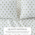 4-Piece Coastal Microfiber Sheet - Newport Collection