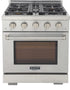 Kucht 30" Freestanding Professional Gas Range KFX3000X-S