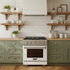 Kucht 30" Freestanding Professional Gas Range KFX3000X-W