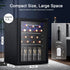 Kismile 1.7 Cu.ft Beverage Refrigerator and Cooler W5848H