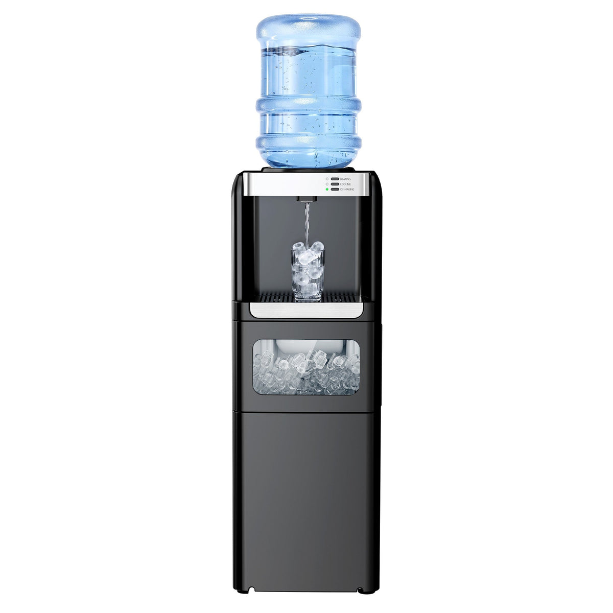Kismile 3 in 1 Water Cooler Dispenser with Ice Maker WD5815